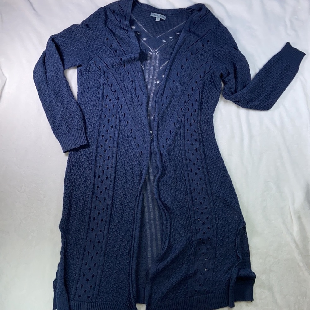 This adorable blue duster is for YOU!